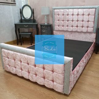 Lexi Glitter Bed Pay Monthly Beds Interest Free Buy Now Pay Later Beds