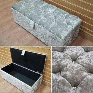 Ottoman Storage Box - Pay Monthly - Buy Now Pay Later Beds