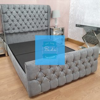 Presidential Wingback Bed - Bed Pay Monthly - Buy Now Pay Later Beds