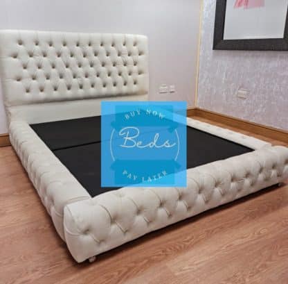 Slim Line Park Lane Chesterfield Bed - Pay Monthly Beds - Buy Now Pay Later Beds