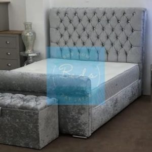 Sleigh bed and mattress set Pay monthly - Buy now pay later beds